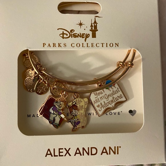 Alex and Ani Jewelry - COPY - Alex and Ani Disney parks UP Rose gold bra…